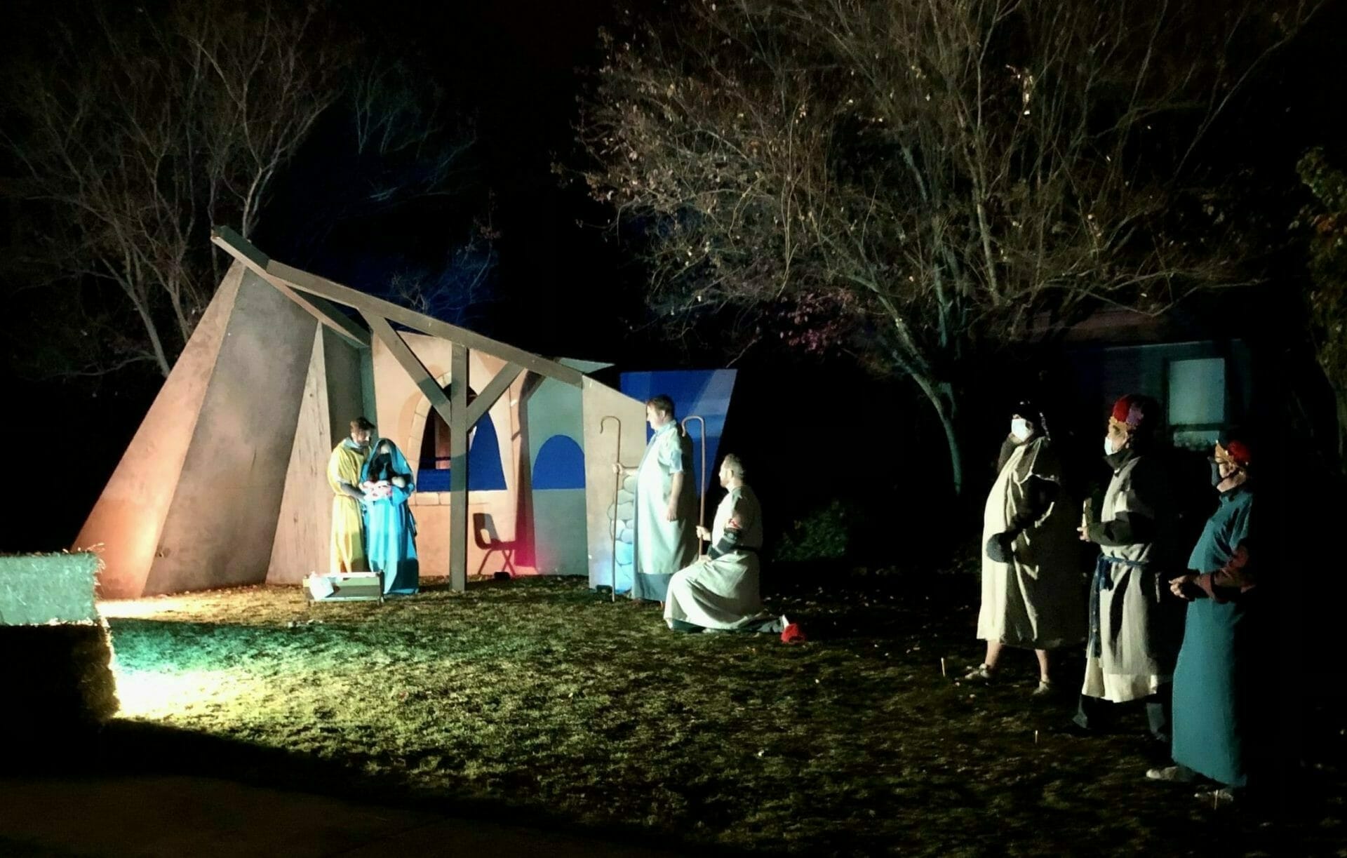 image of live nativity